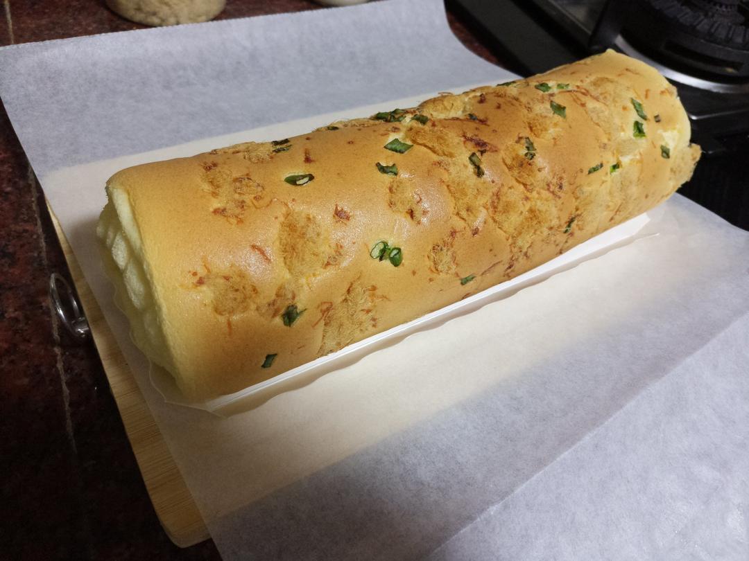 香葱肉松卷 蛋糕卷-无敌美味