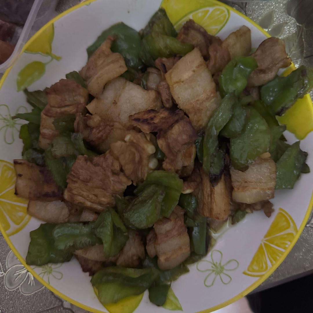 青椒炒肉