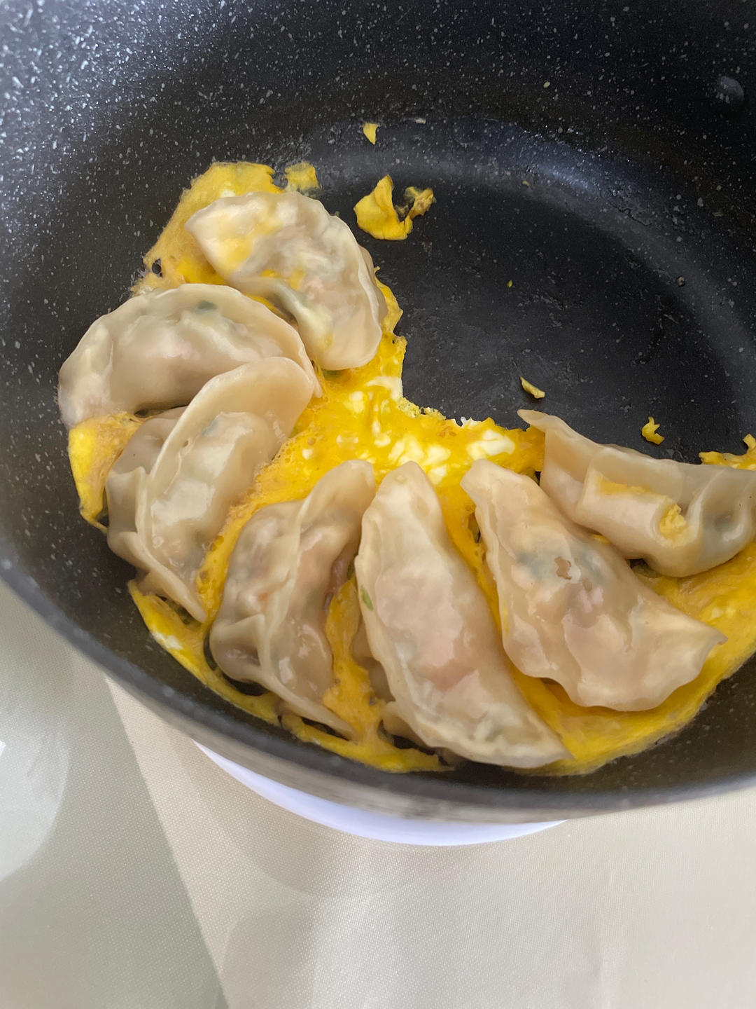 懒人快手抱蛋煎饺