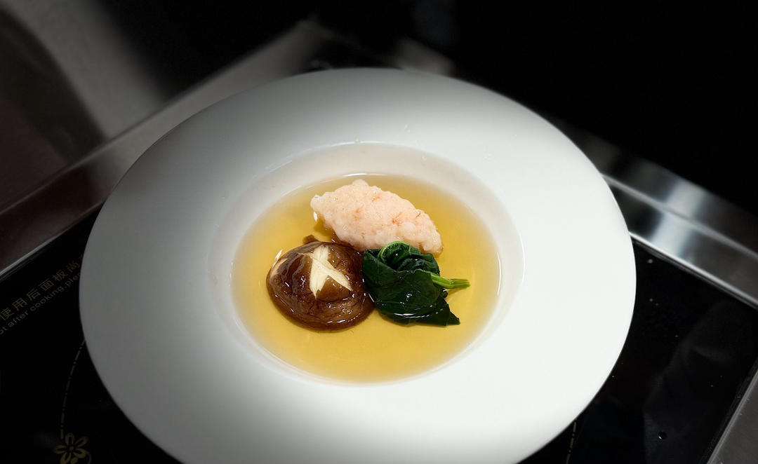 日式虾滑清汤的做法