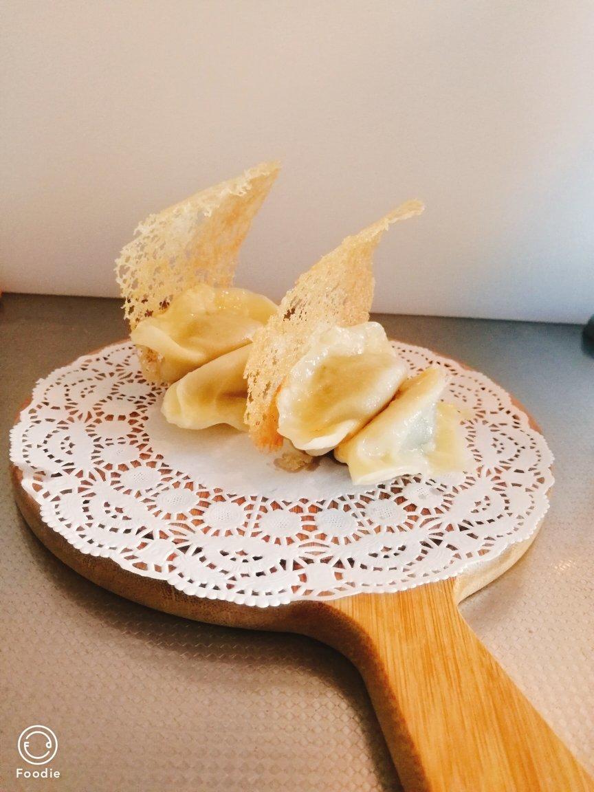 冰花蕾丝煎饺