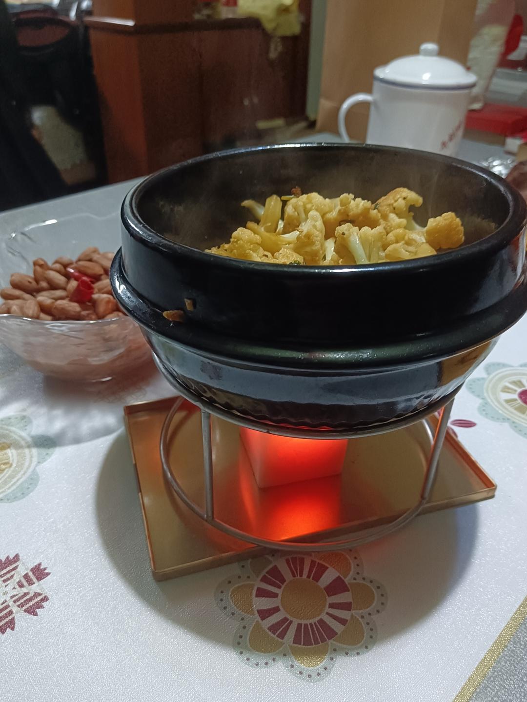 干锅有机花菜