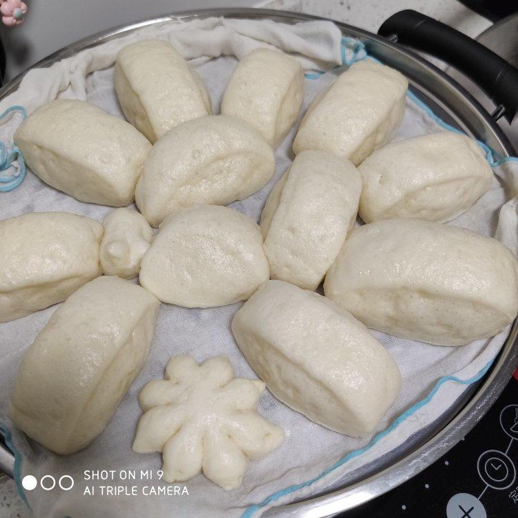 一发奶香小馒头，口感特别好！