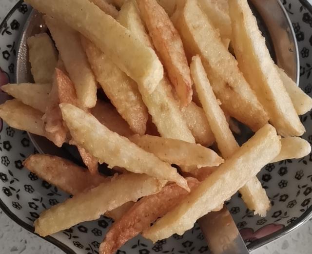 家庭版薯条的做法