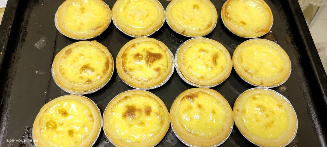 超嫩滑的葡式蛋挞(全蛋版)新手友好『秒杀KFC』