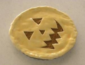 万圣节南瓜派(Pumpkin Pie For Halloween）的做法 步骤6