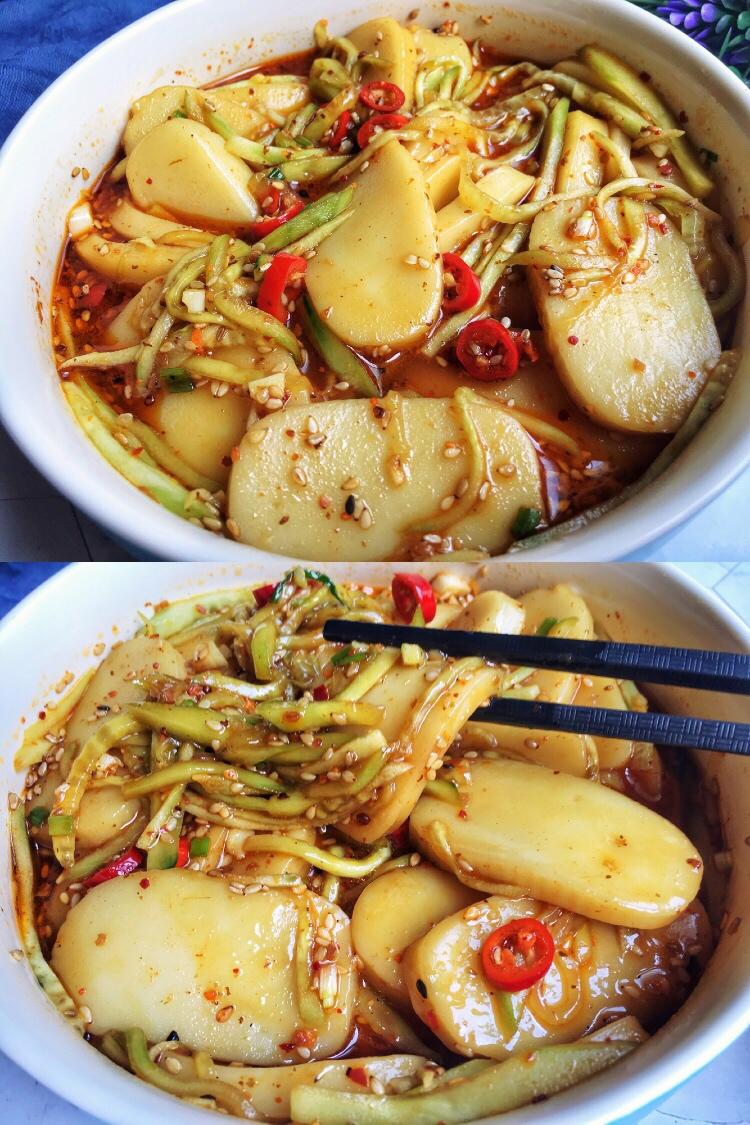 年糕新做法❗️不可错过的美味❗️油泼年糕的做法