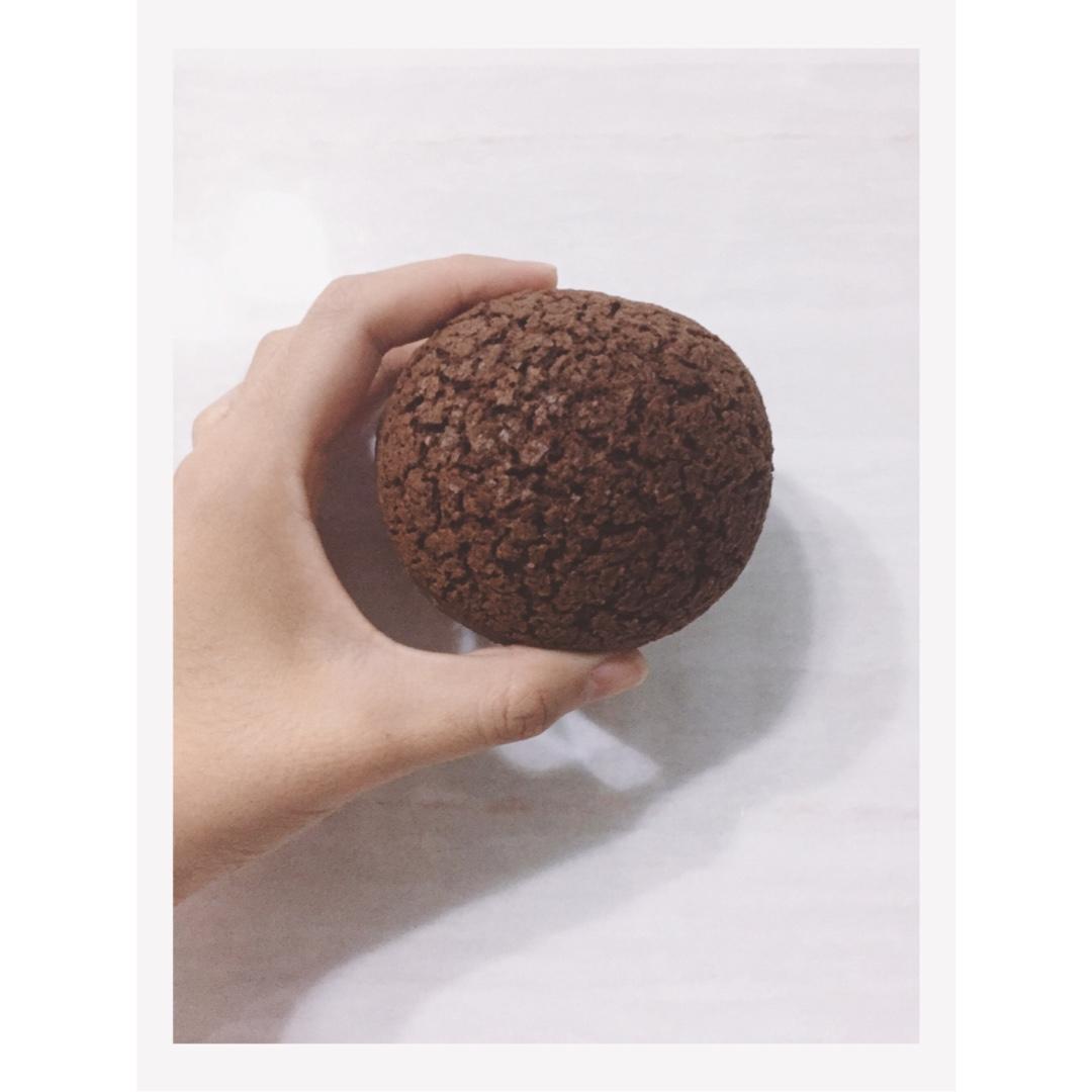 巧克力酥皮泡芙