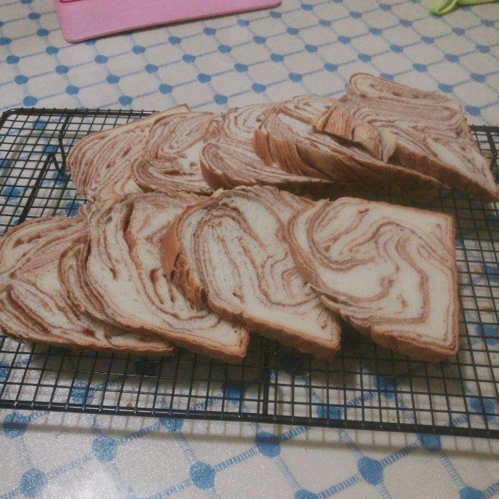 大理石红豆沙吐司