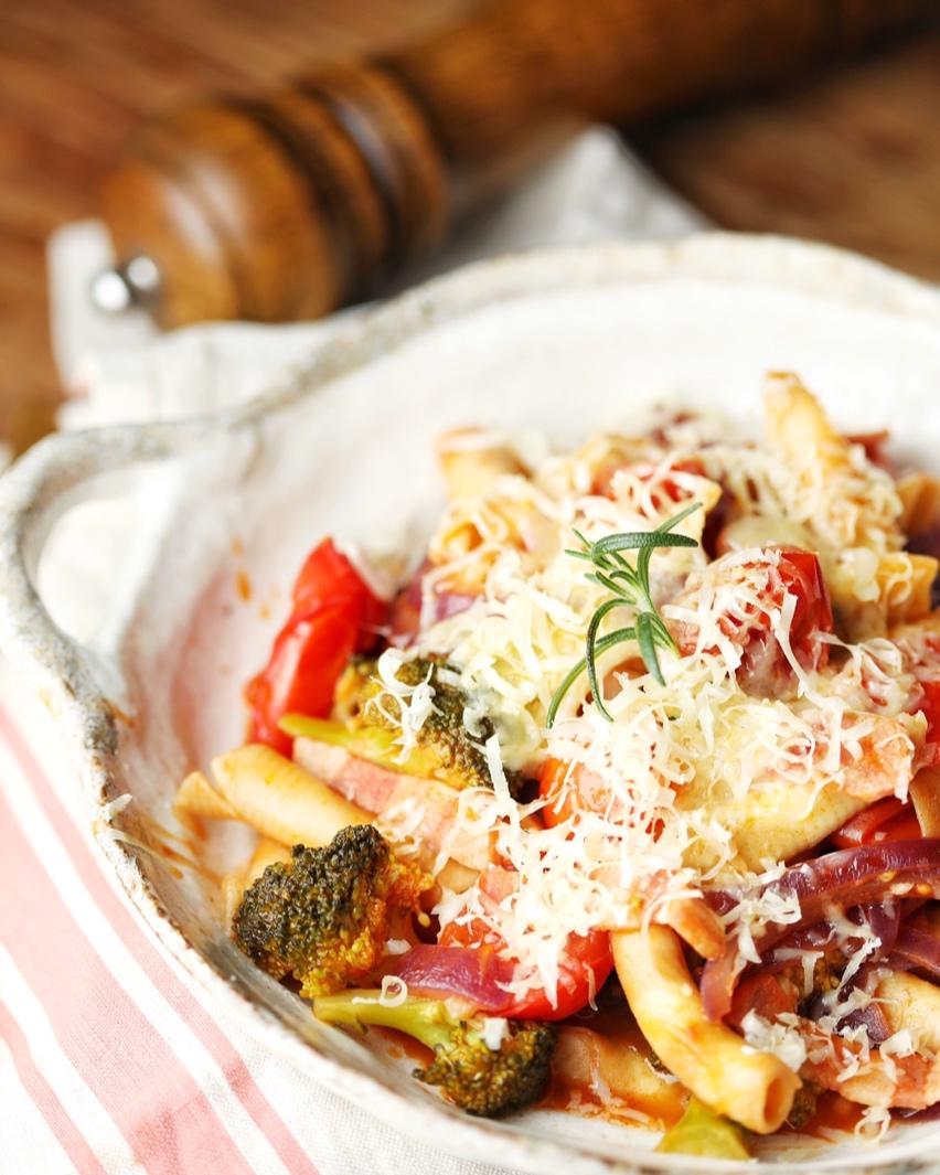 One Pot Pasta 一只锅搞定的番茄培根意面