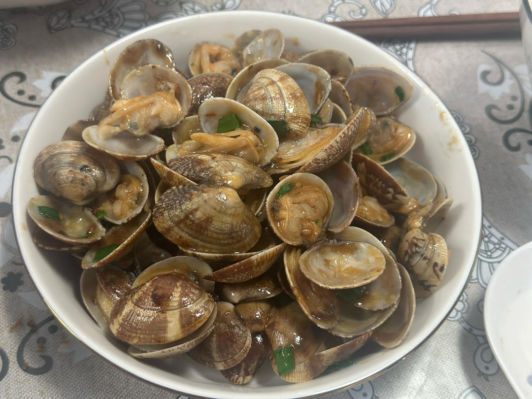 5分钟快手菜❗️秒杀路边摊爆炒花甲～好吃到爆