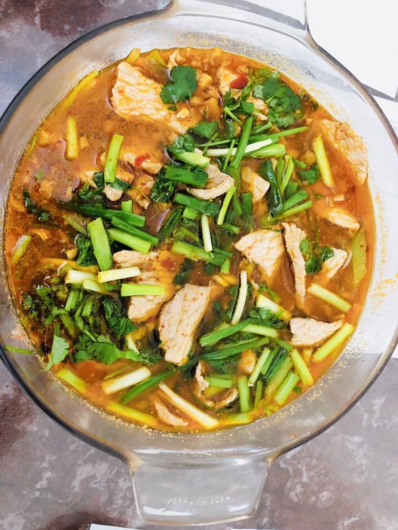 堂妈小厨——水煮肉片