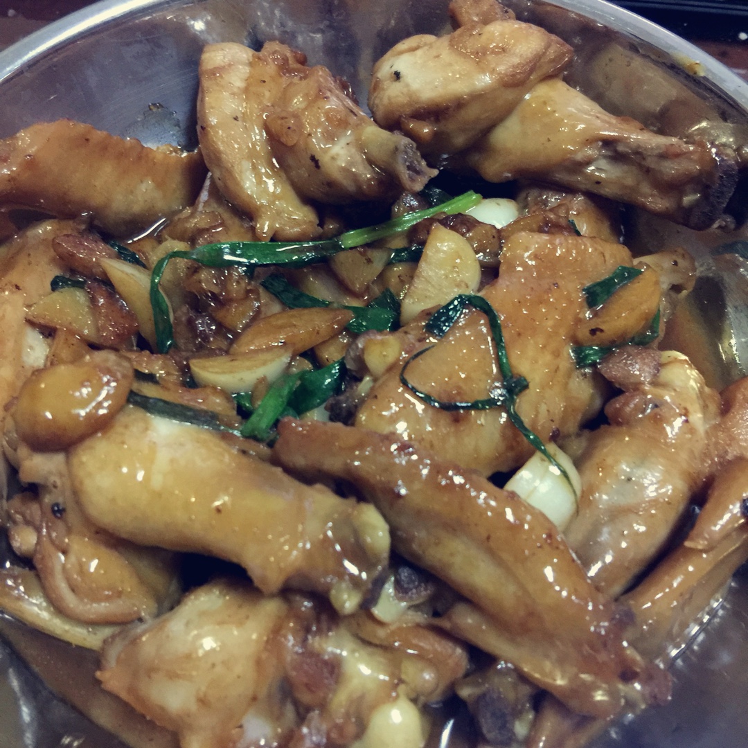 蚝油焖鸡翅