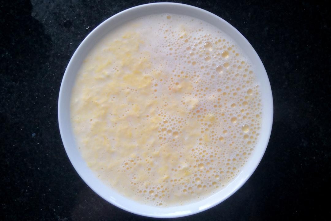 牛奶蛋花羹的做法