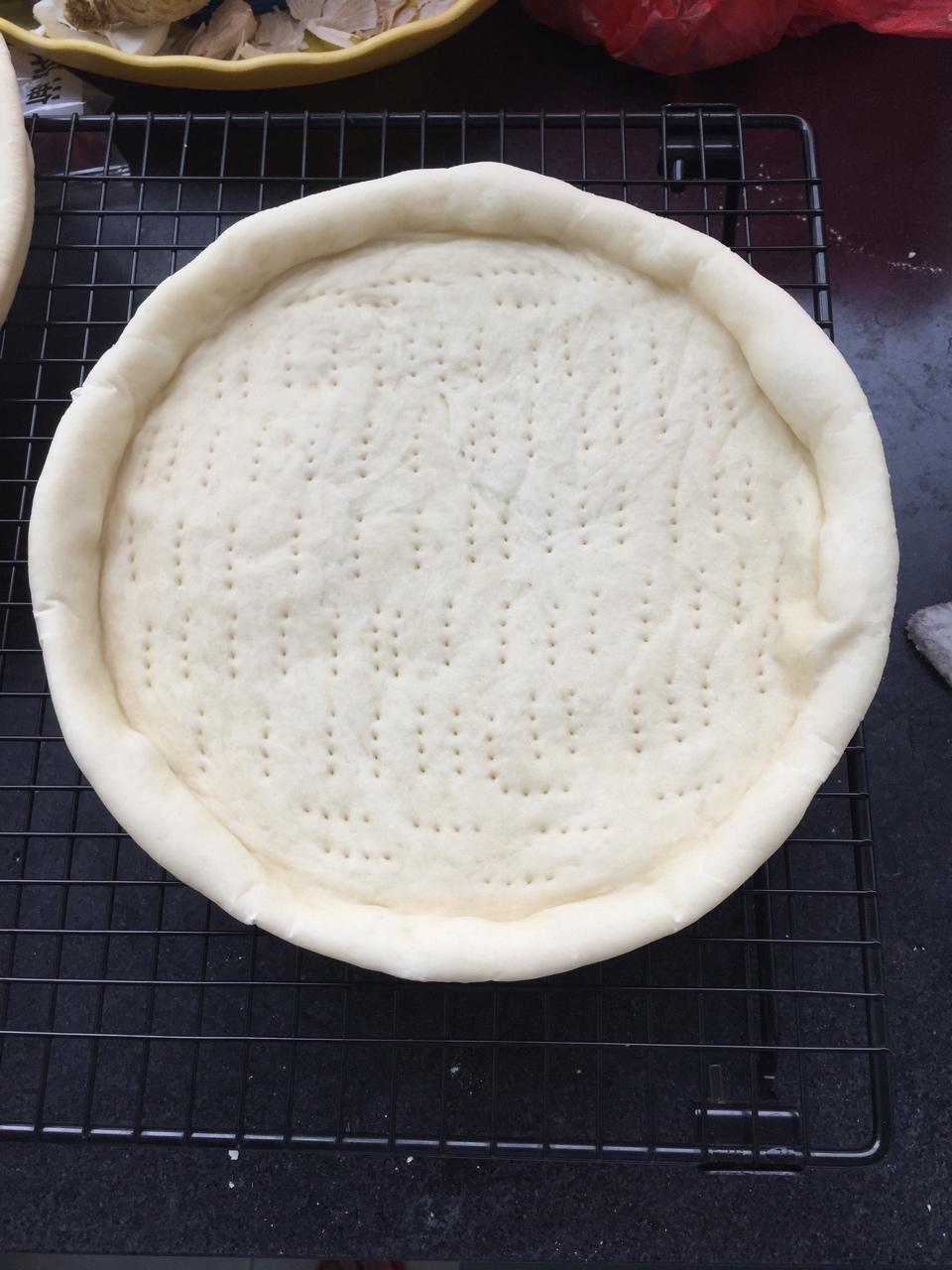 八寸披萨饼皮（四个）制作