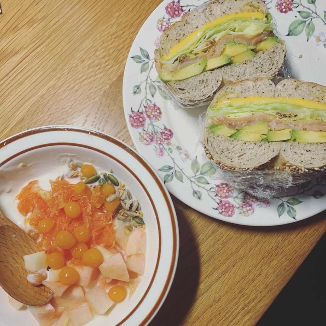 百变贝果三明治