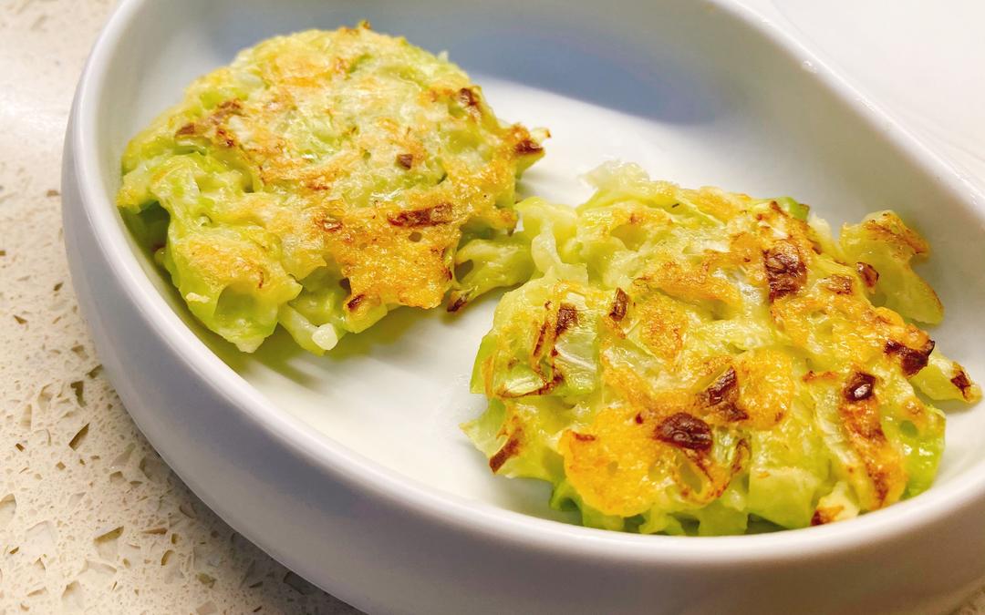 圆白菜奶酪饼（可做宝宝早餐）的做法