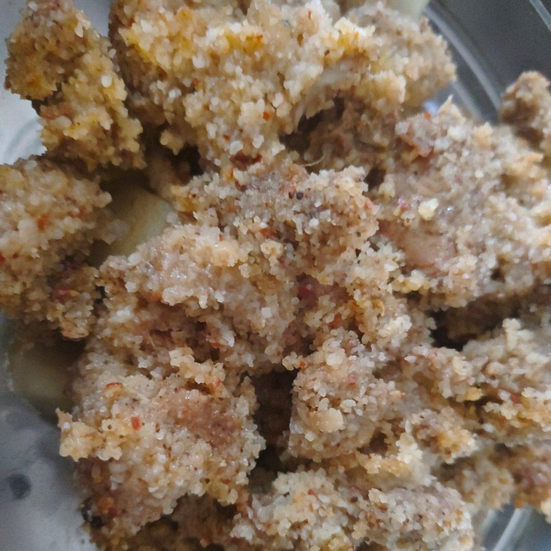 绝绝子！甩饭店几条街的粉蒸肉（粉蒸排骨）