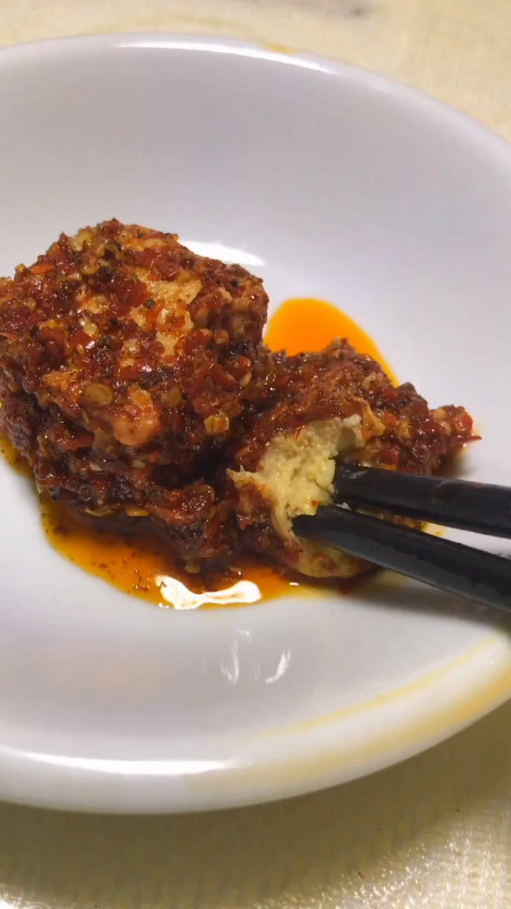 超级香的麻辣豆腐乳