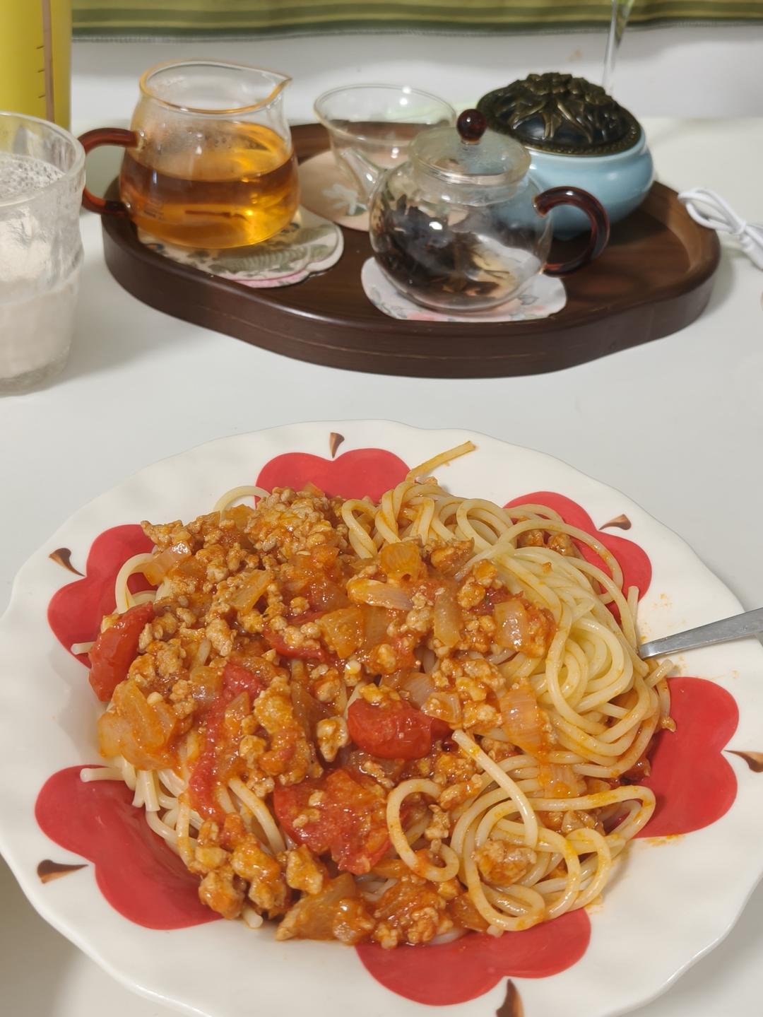 番茄肉酱意面