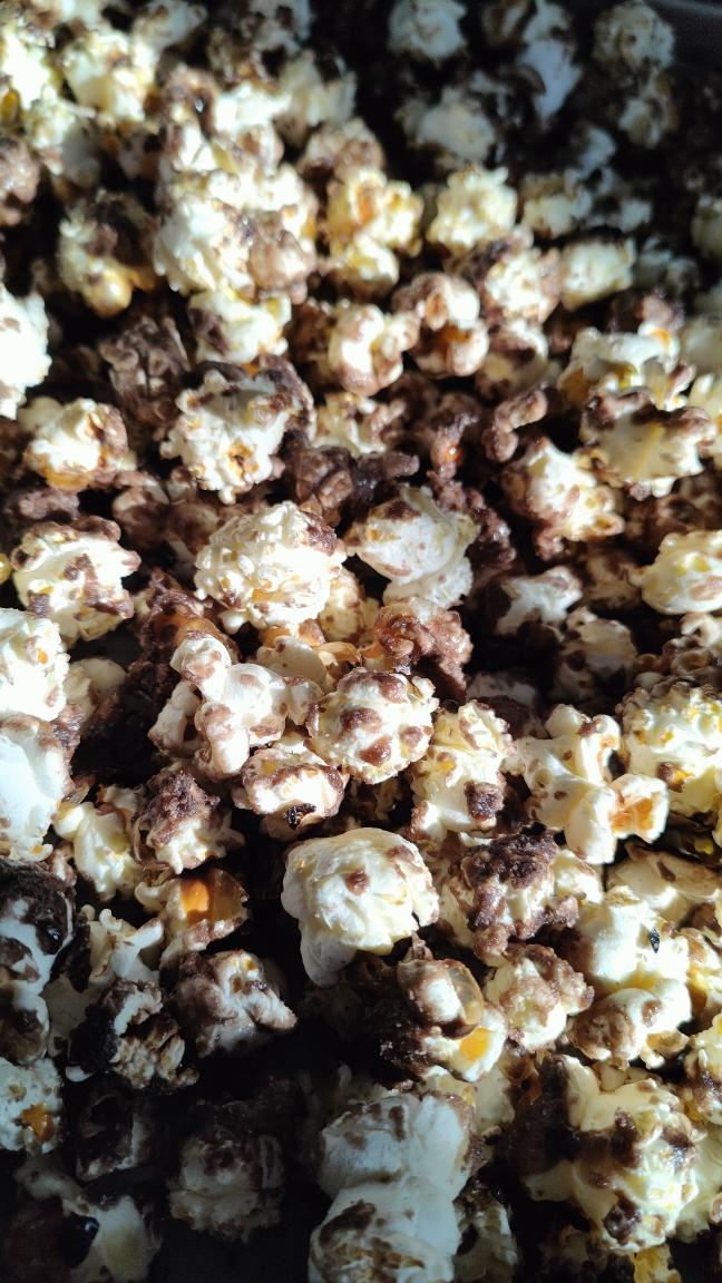 爆米花（焦糖，巧克力）的做法