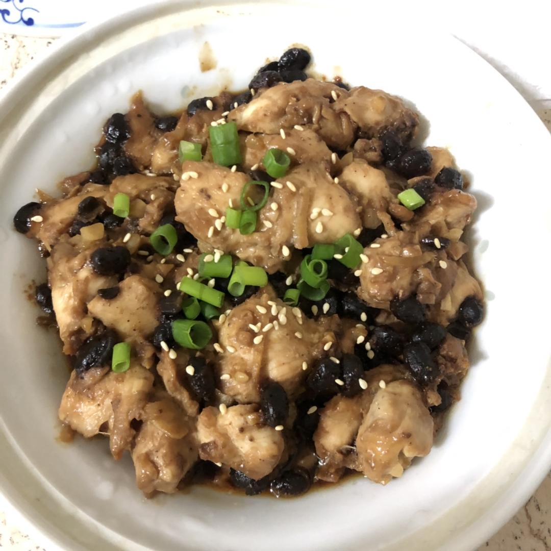 豆豉蒸滑鸡