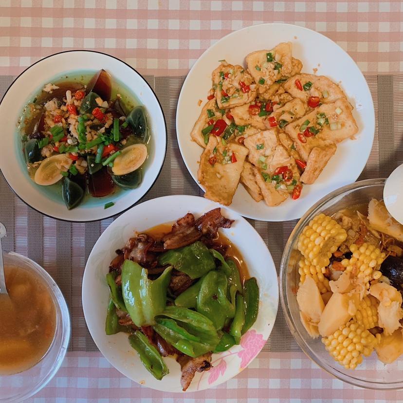 香煎豆腐