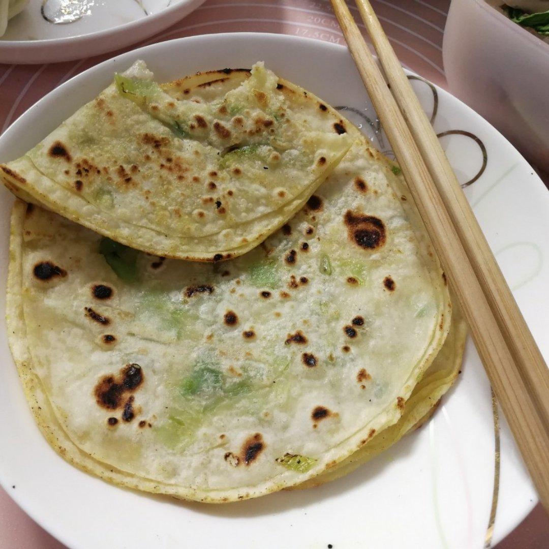 葱油饼（饺子皮版）