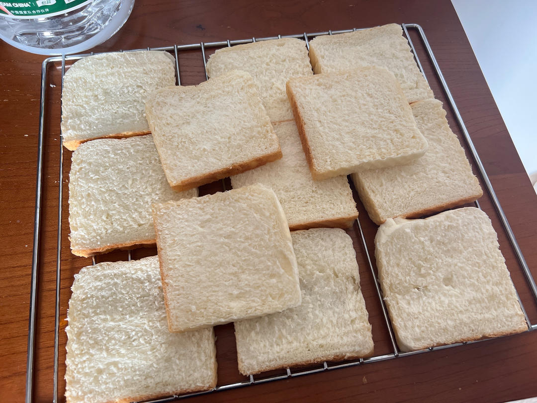 每周必做的北海道吐司520g，柔软拉丝，一次发酵（中种法）