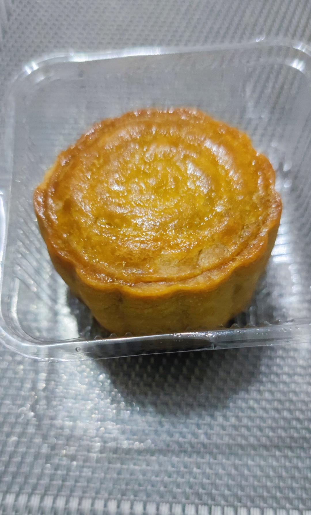 无转化糖浆和枧水的豆沙月饼