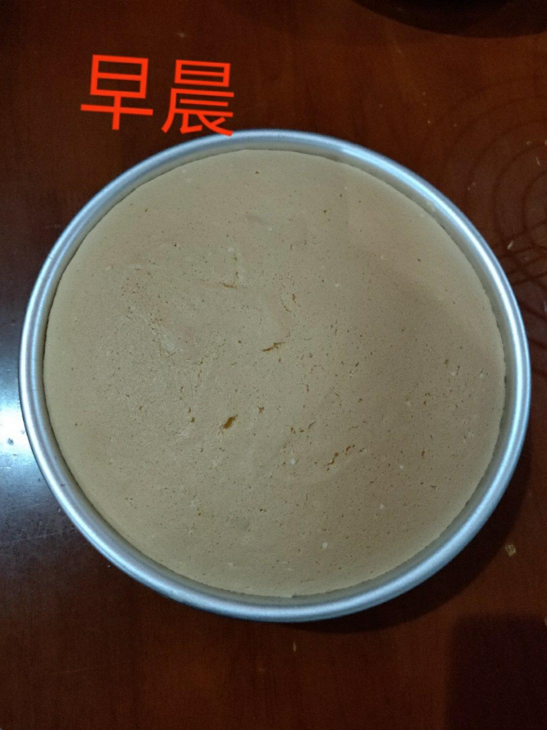 超详细8寸戚风蛋糕