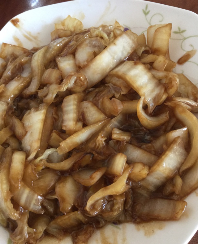 蚝油烧白菜
