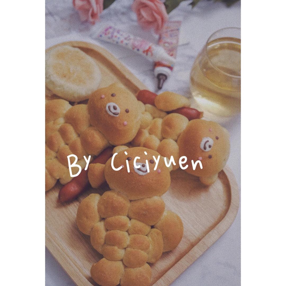 纯奶手撕吐司的做法 步骤1