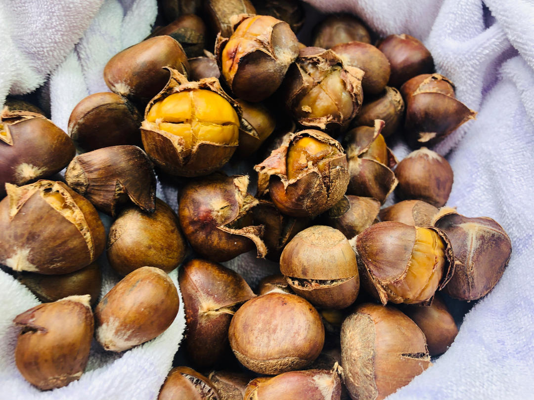 烤板栗【附带新鲜板栗保存方法】