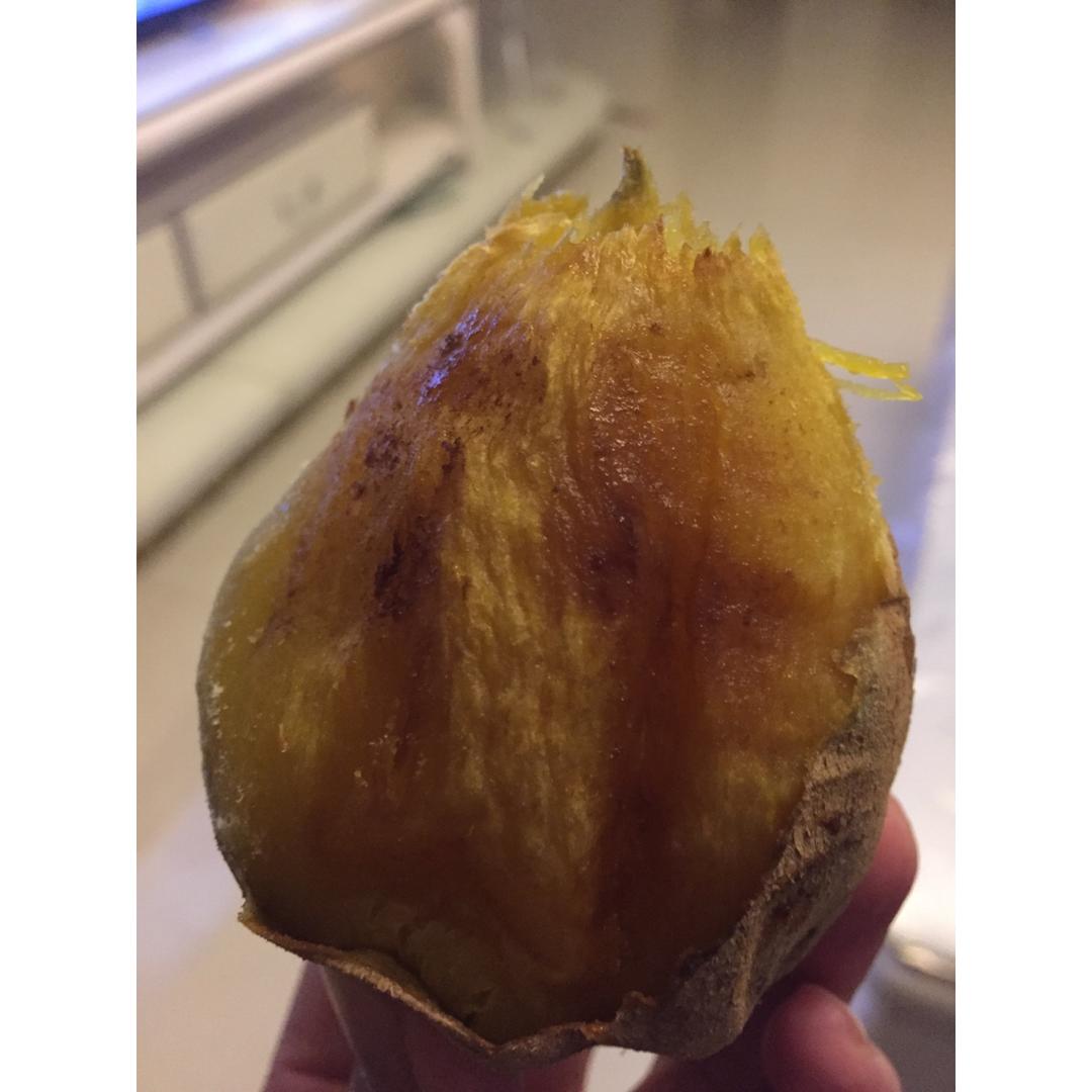 【烤箱版烤红薯】