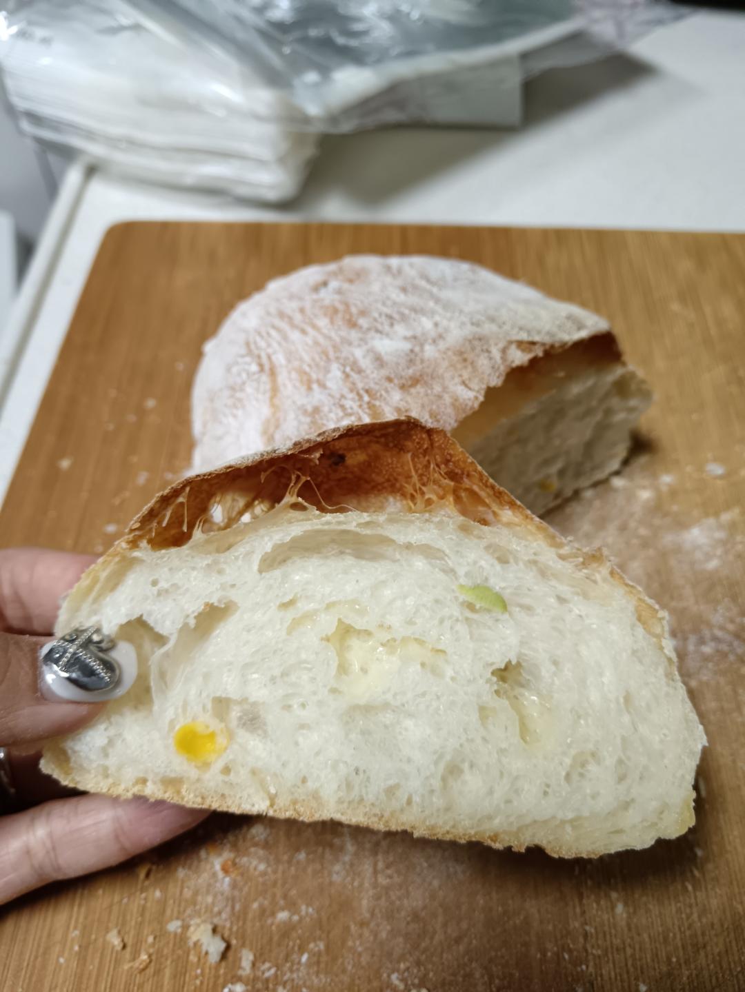 恰巴塔面包  Ciabatta