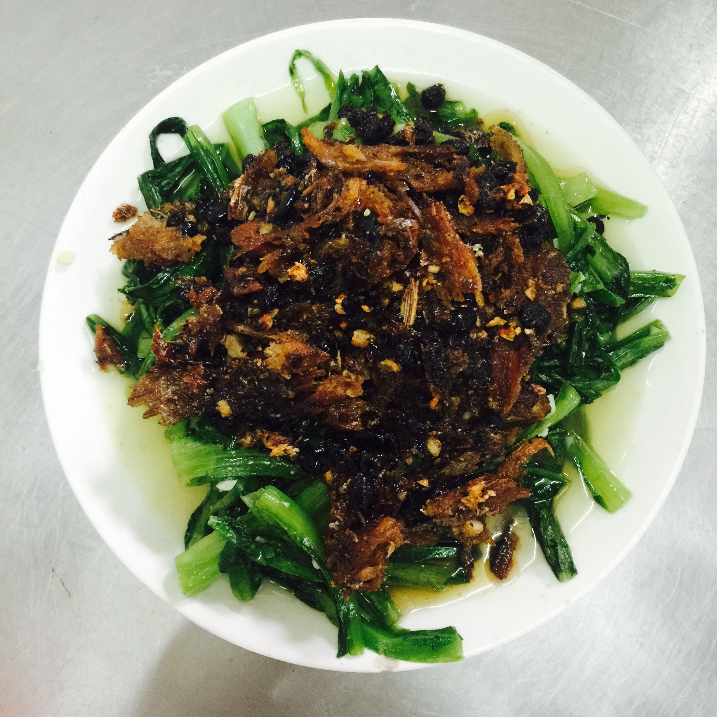 豆豉鲮鱼油麦菜