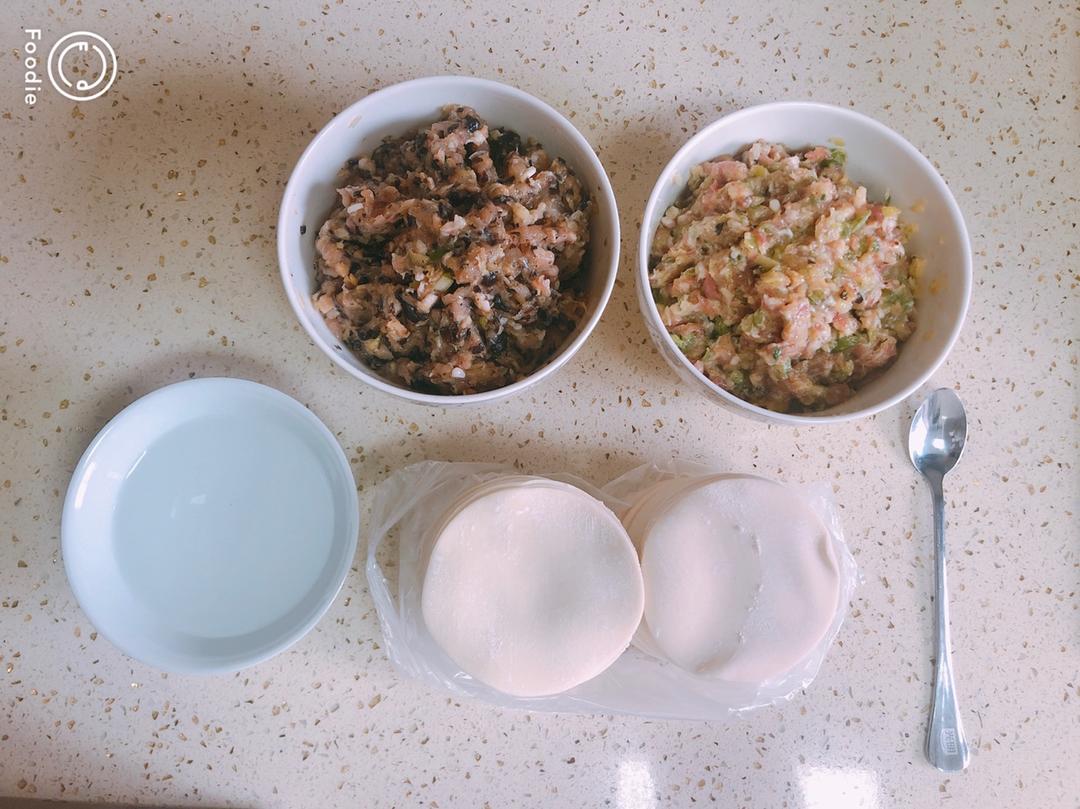 迷你生煎包（饺子皮版）