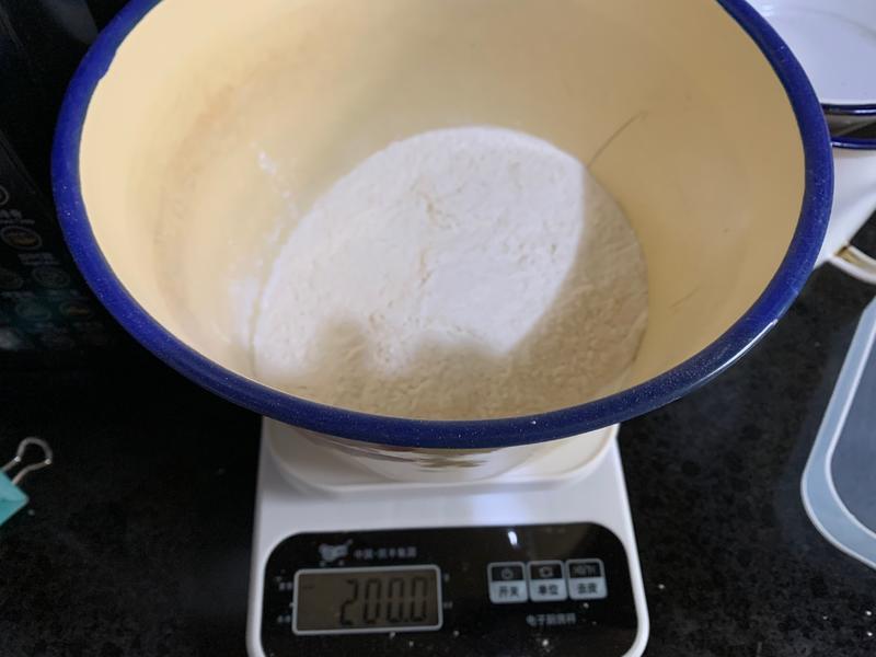 纯奶手撕吐司的做法 步骤1