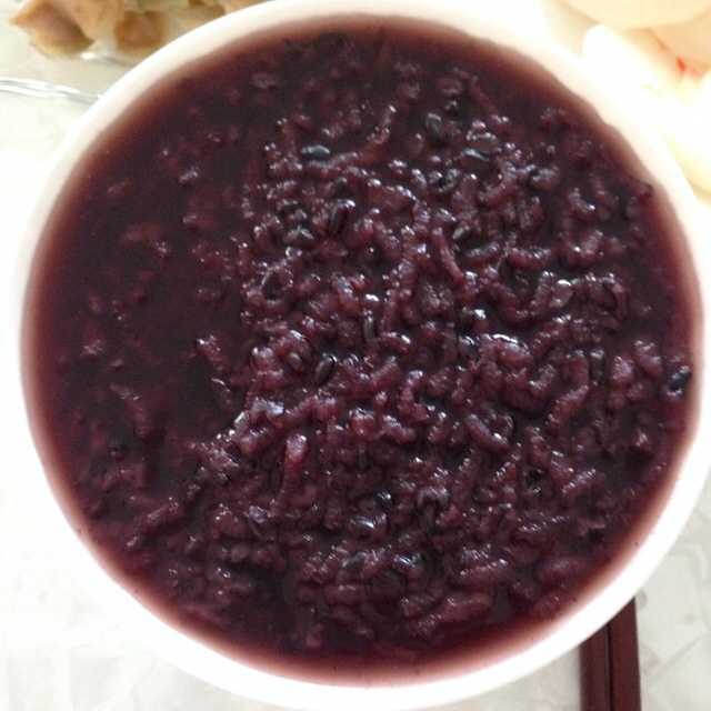 wilma_wr49做的黑米粥