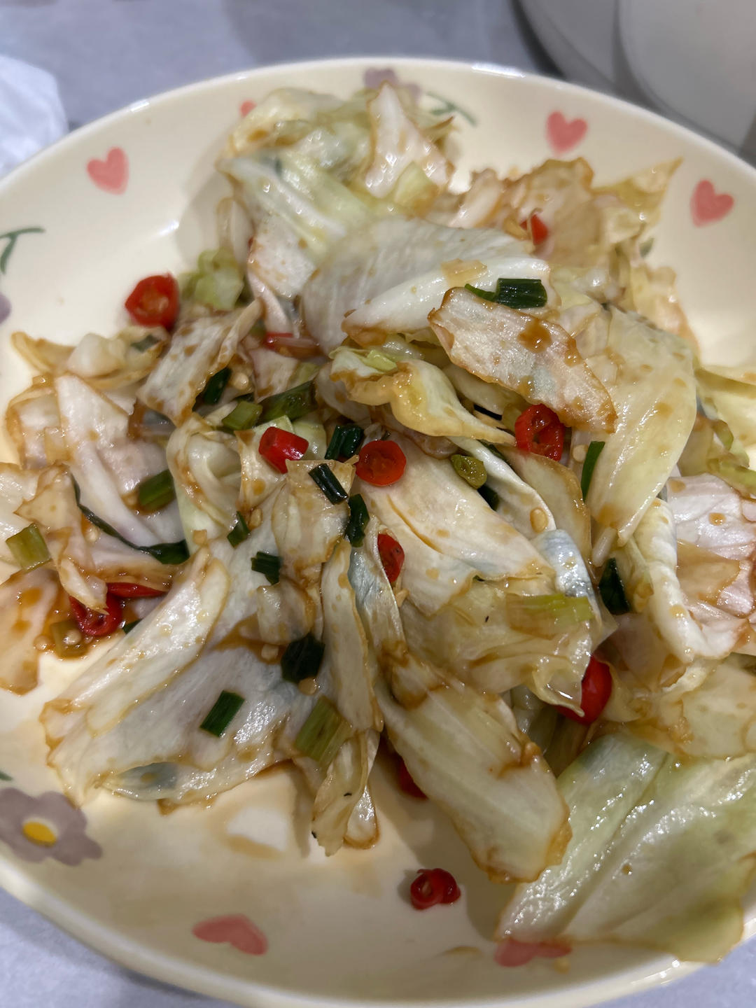 酸爽开胃的手撕包菜