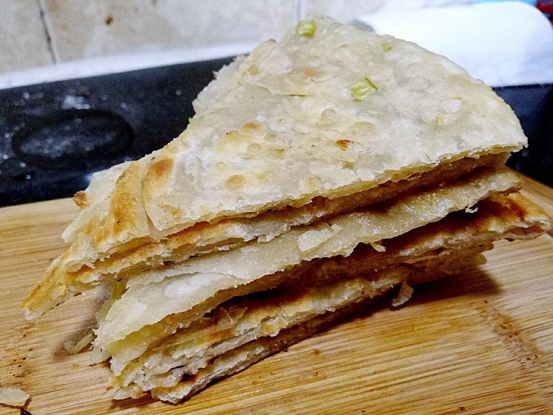 葱花油饼 Spring Onion Pancake