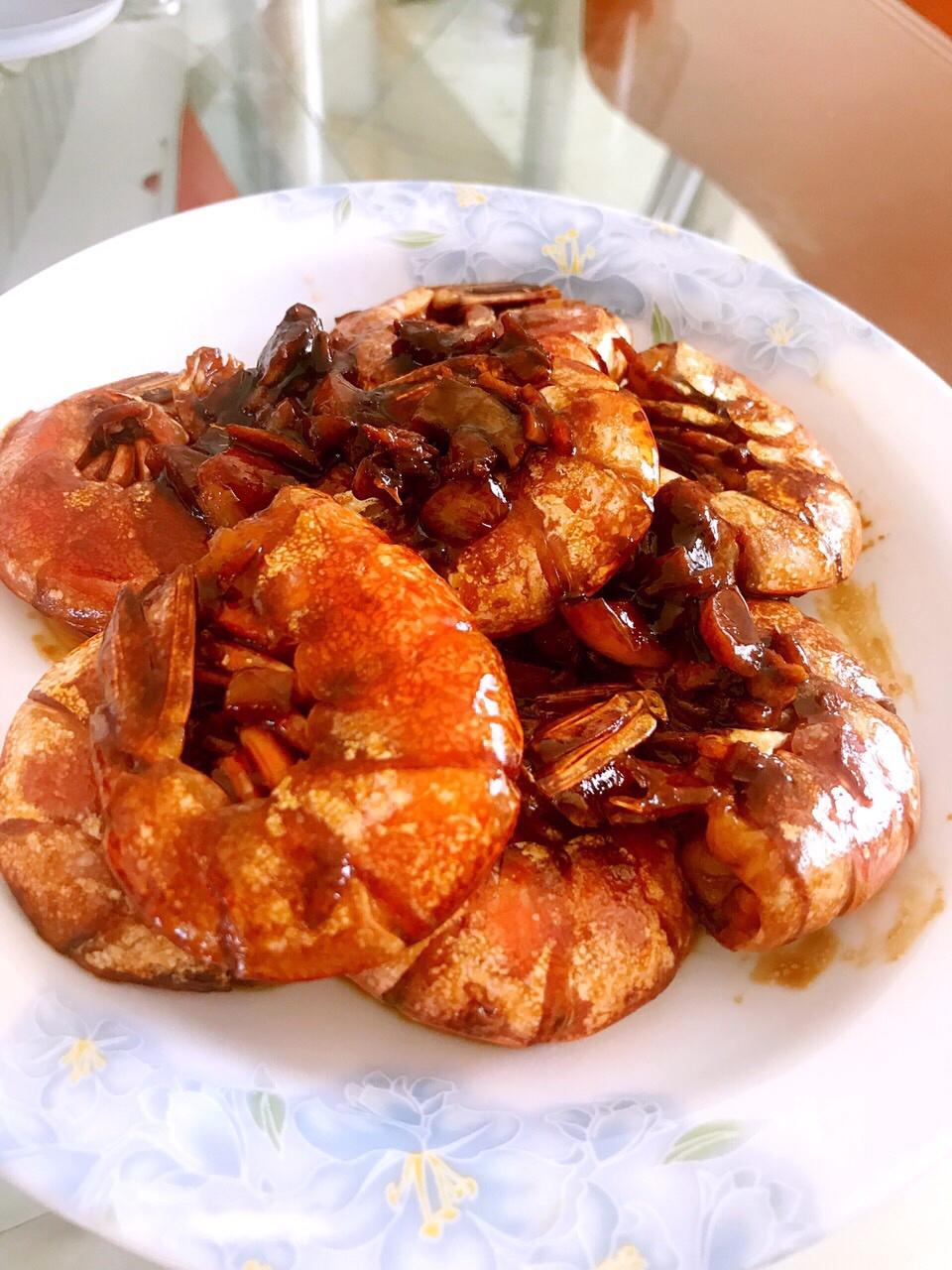 小笨蛋_830做的油焖阿根廷红虾