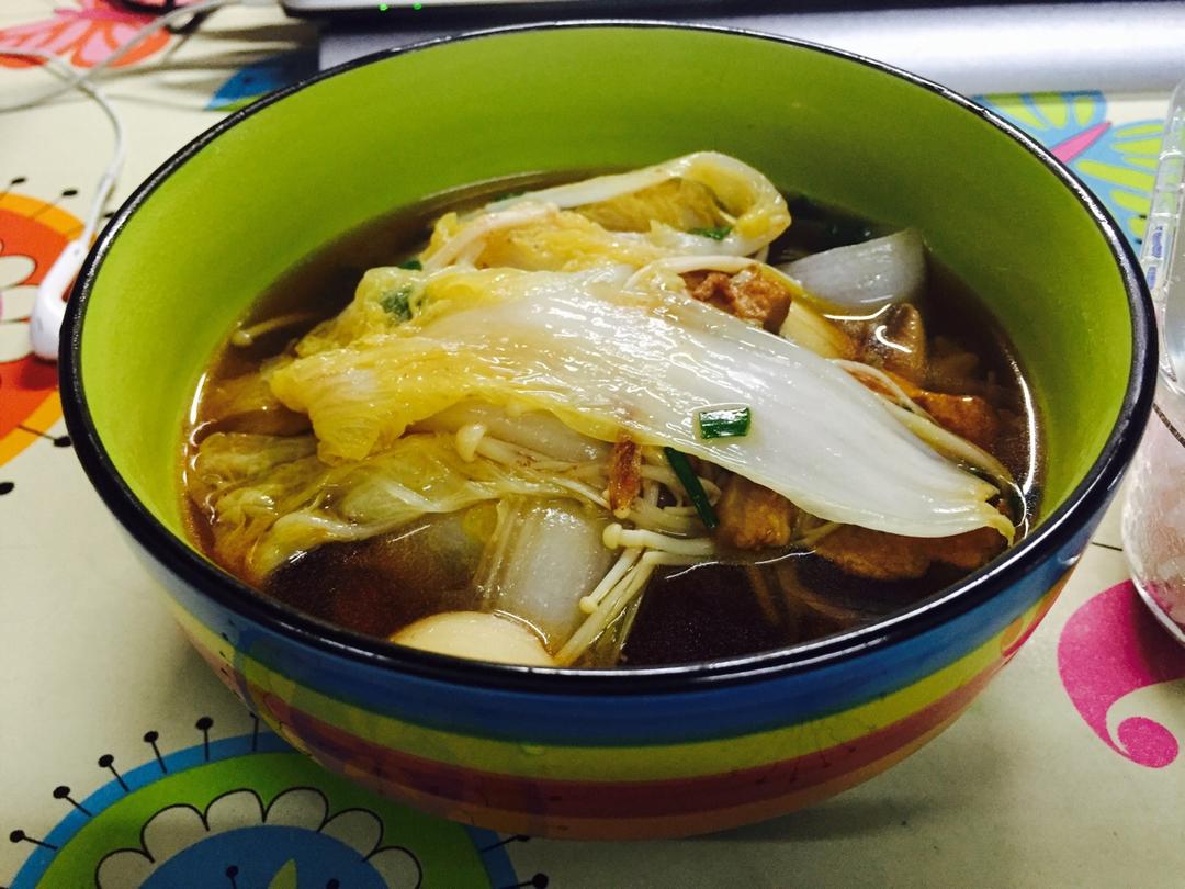 白菜炖肉（简单版）