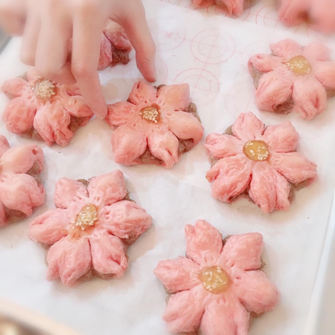 芋泥馅宫廷桃花酥
