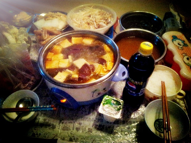 自制麻辣重庆火锅