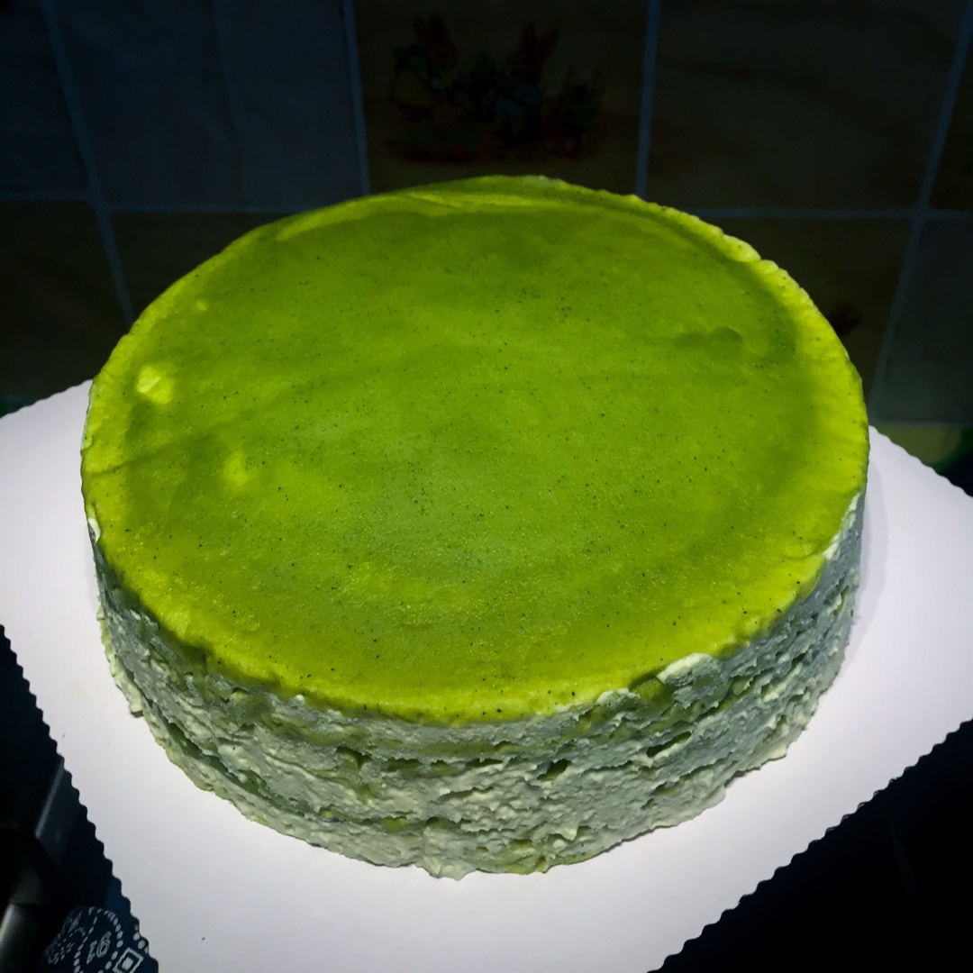 超薄抹茶千层蛋糕 适合新手