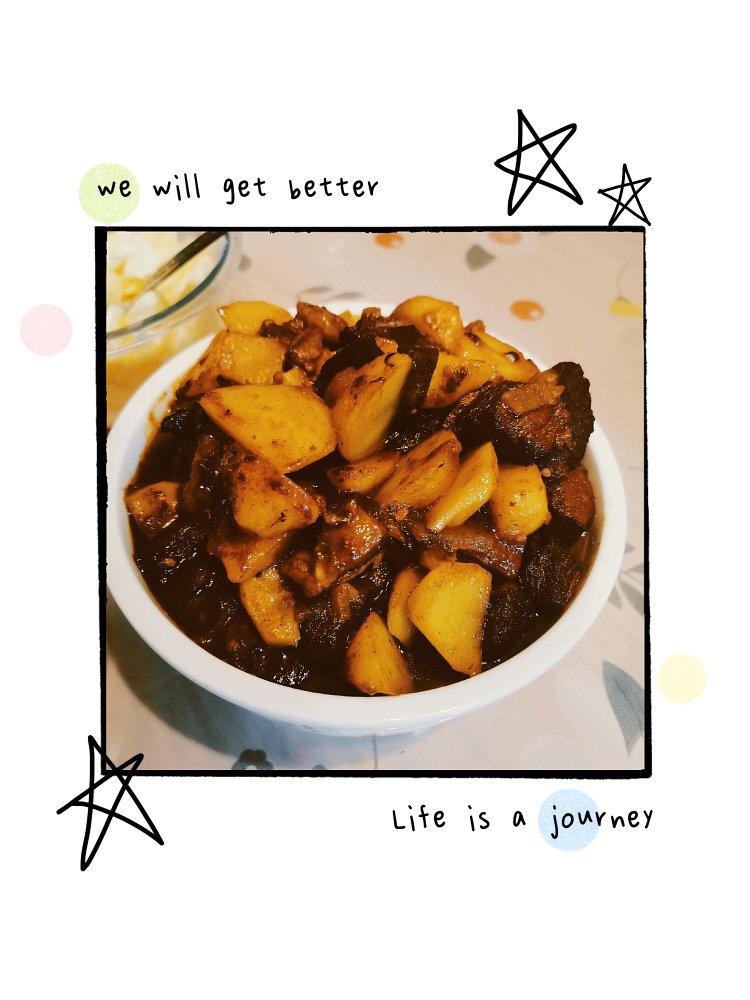 番茄土豆炖牛腩