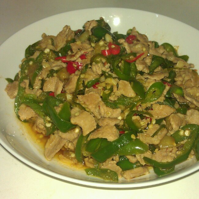 泡椒肉丝（重口味江湖菜）