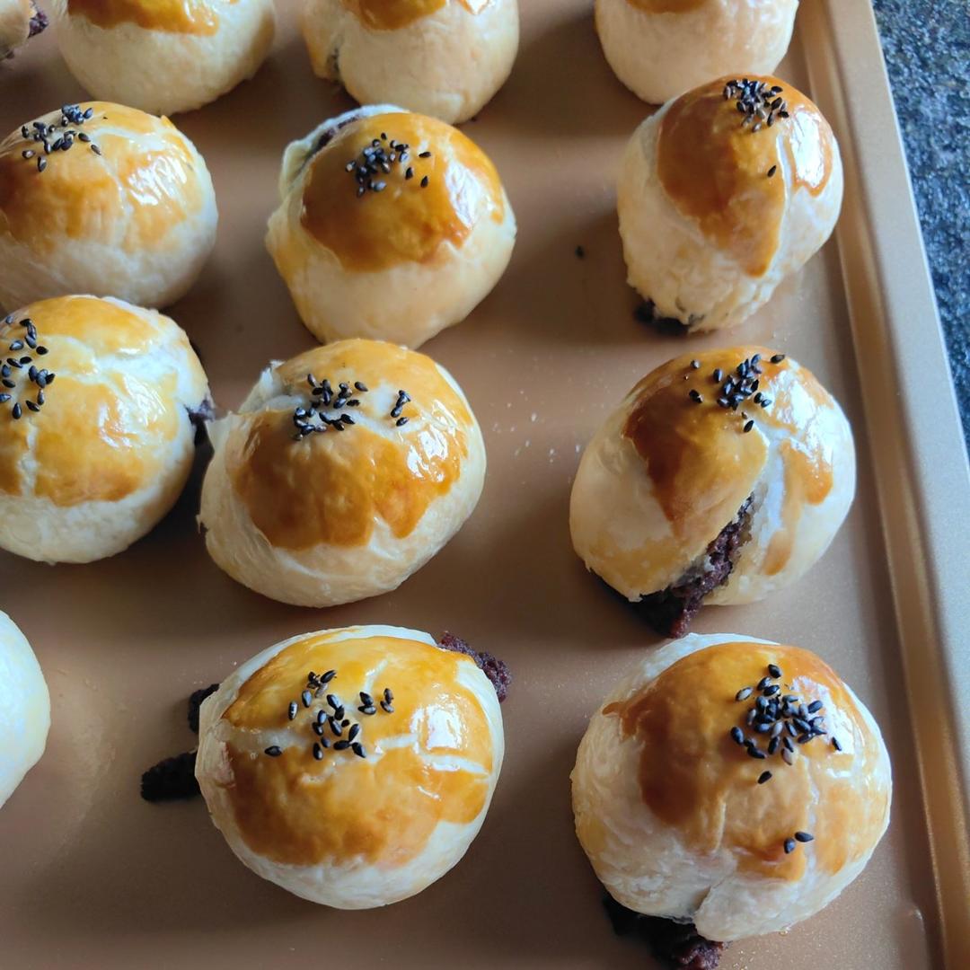 用了七年的方子-蛋黄酥